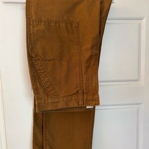 Old Navy Tan Straight-Leg Pants